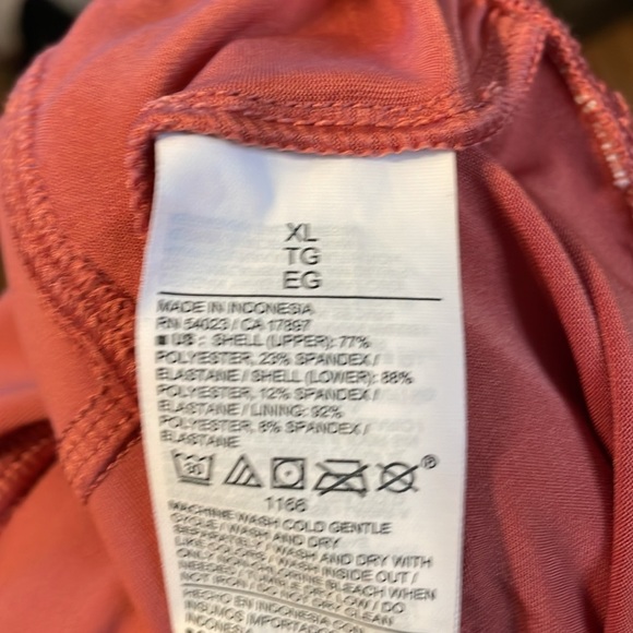 Old navy womens romper XL 16 18 active powersoft short jumpsuit pink casual NWOT - Picture 6 of 8